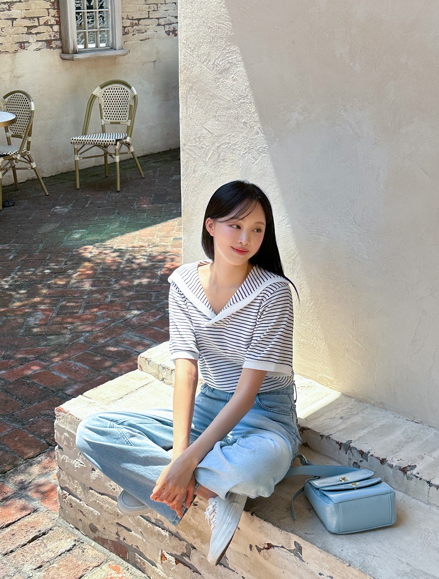 [EVELLET] Hemonri ST 水手領T卹