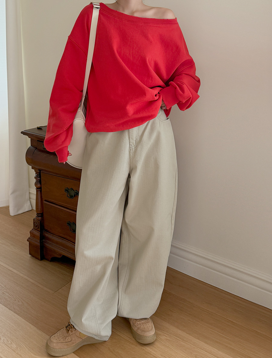 Harpent Style 寬長牛仔褲