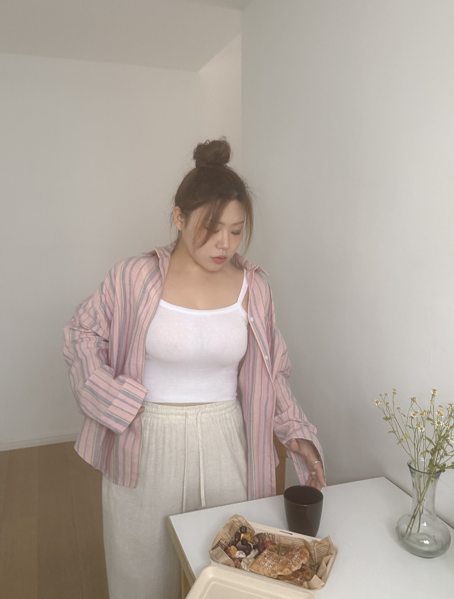 Rodimel 不平衡棉質襯衫