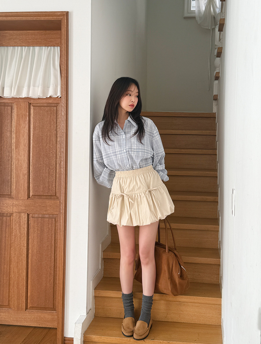 AvinQ 尼龍抽褶連身裙