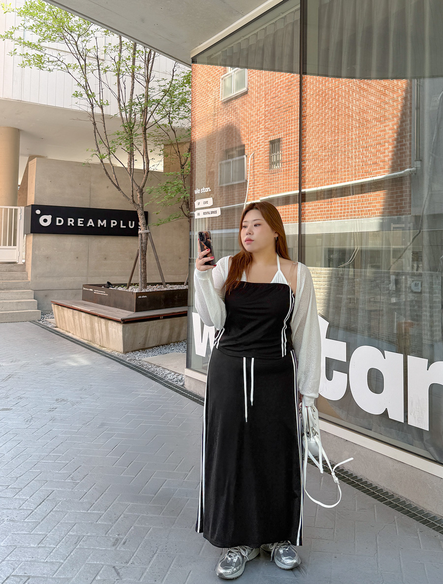 Dienview Line Color Team 長裙