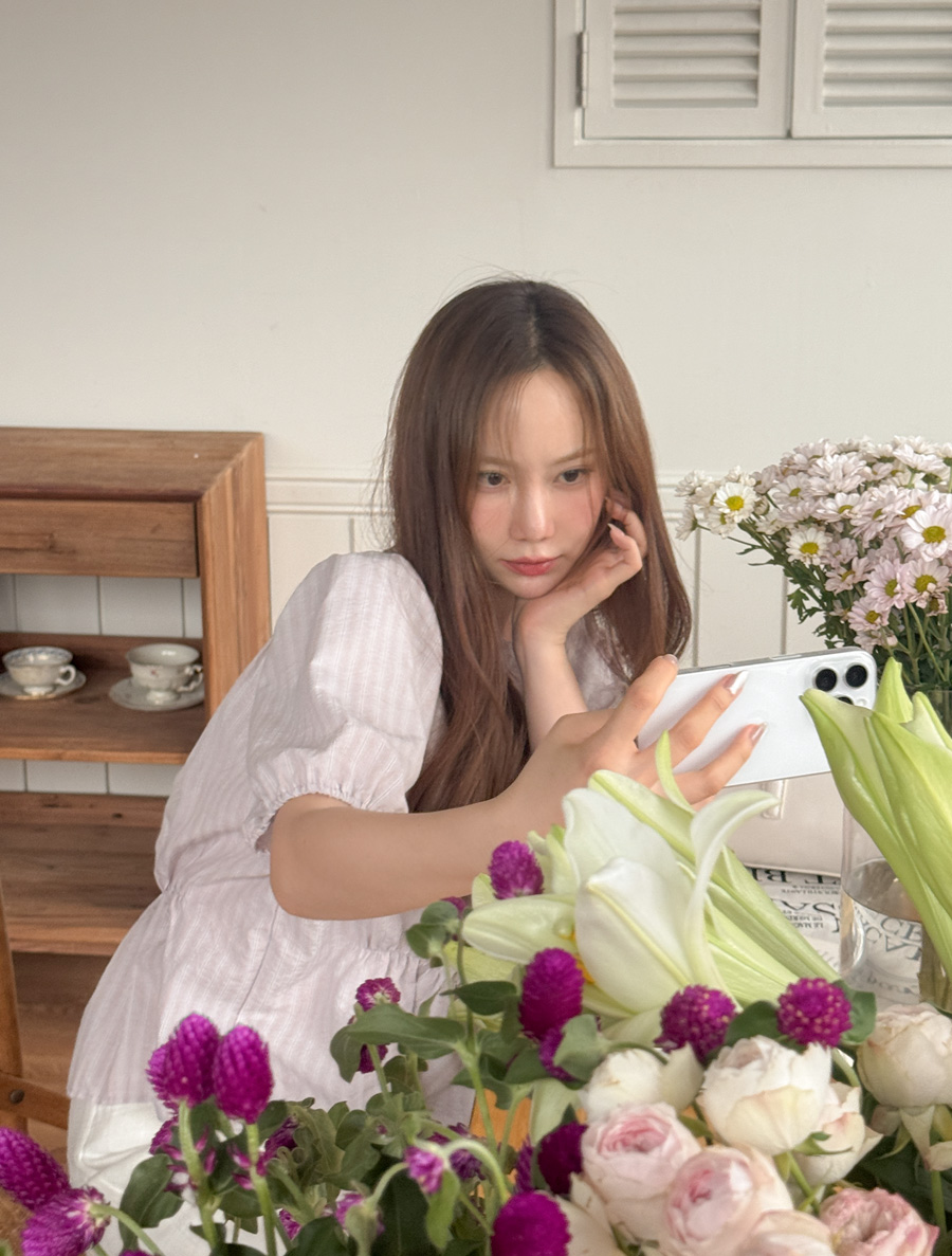 Kenroa 風格褶皺女式上衣
