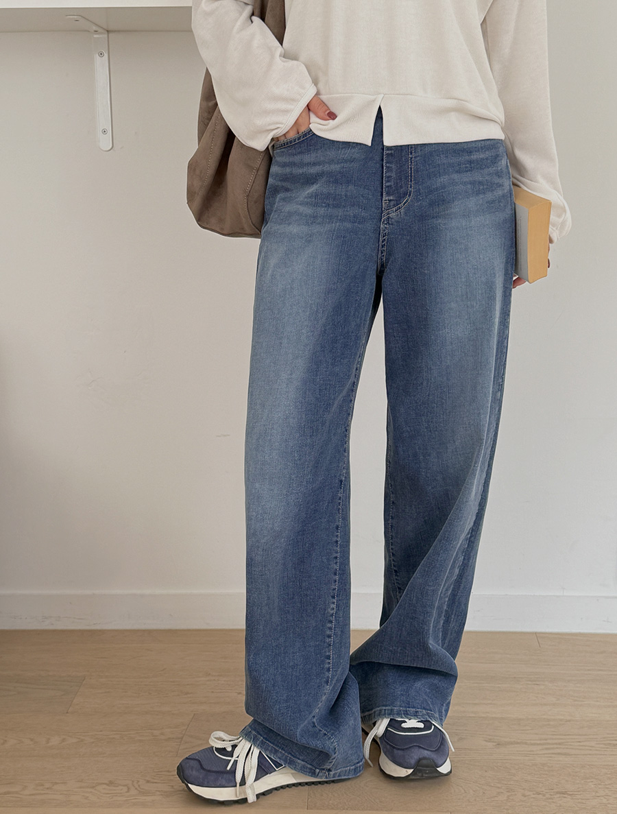 [Everyday Pants] Baven Affirm 寬版隱形腰帶褲