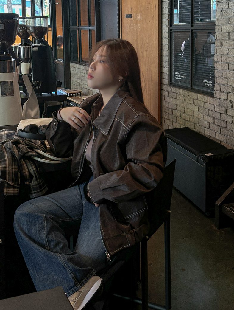 Gendua 皮革外套(4 件)