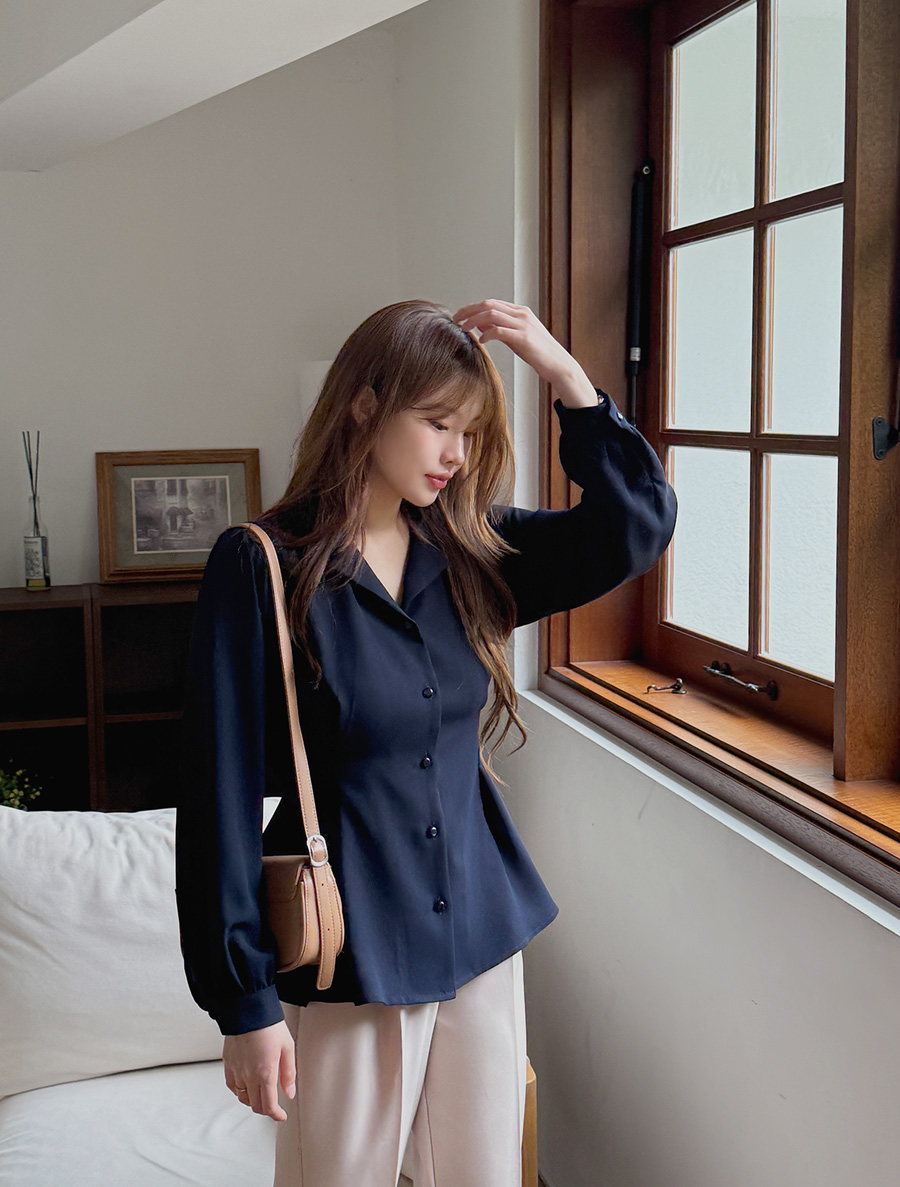 PubN 褶邊紐扣女用內衣