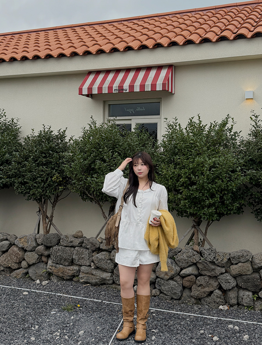 Tohizu 褶襉荷葉邊女士內衣