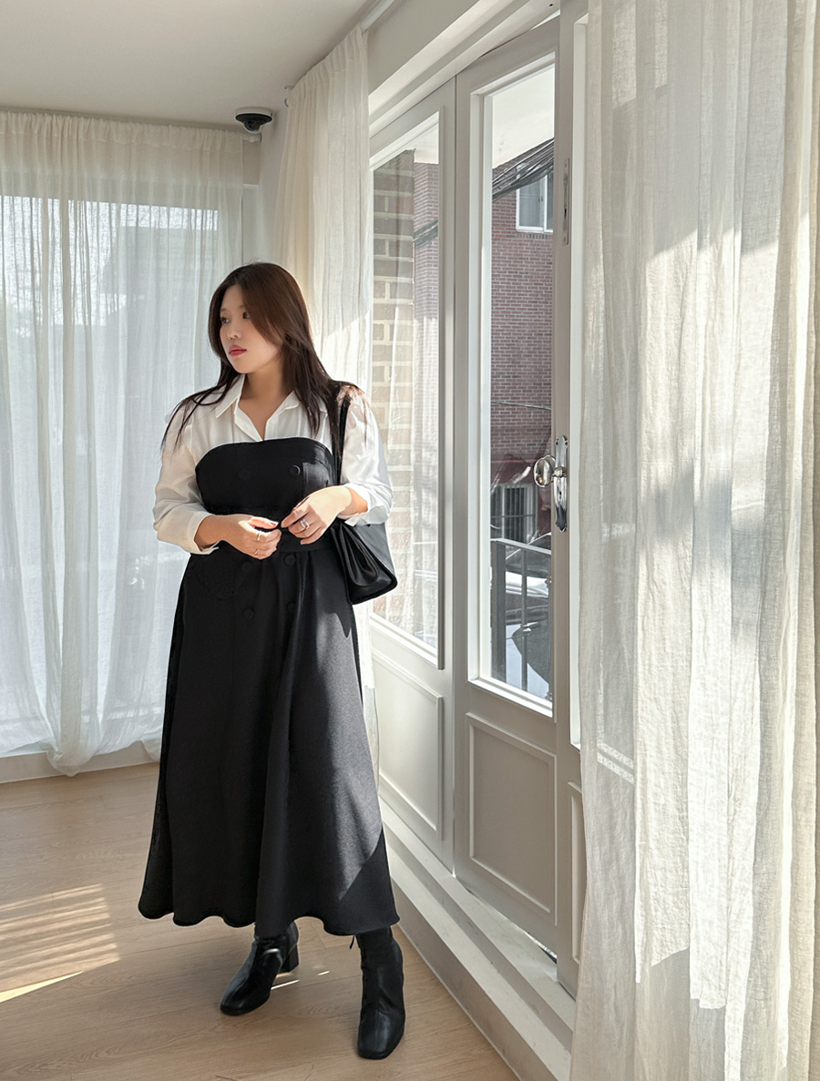 Toaben拼色SET長袖