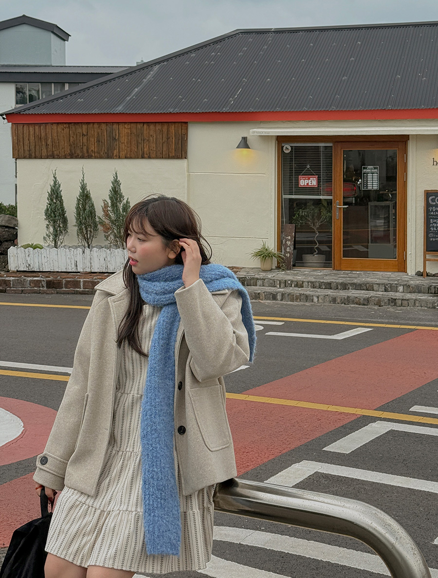 Senmuti Bookle 針織衫圍巾