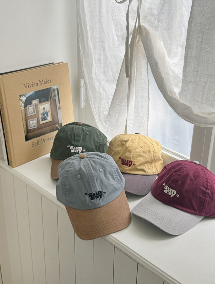 Arkf 拼色刺繡字母棒球帽