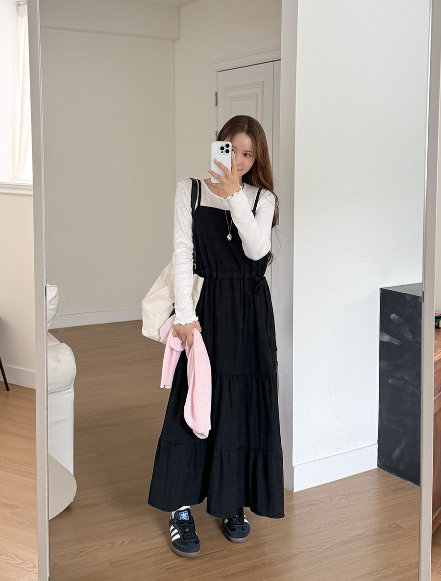 Mute A Cancan 長款緊身西式洋裝