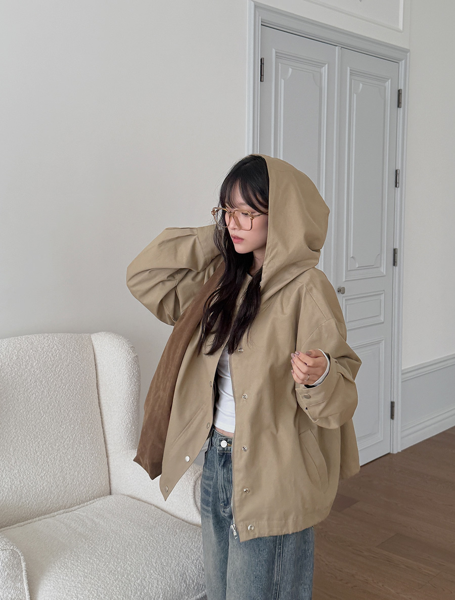 Fumain 串棉衛衣外套