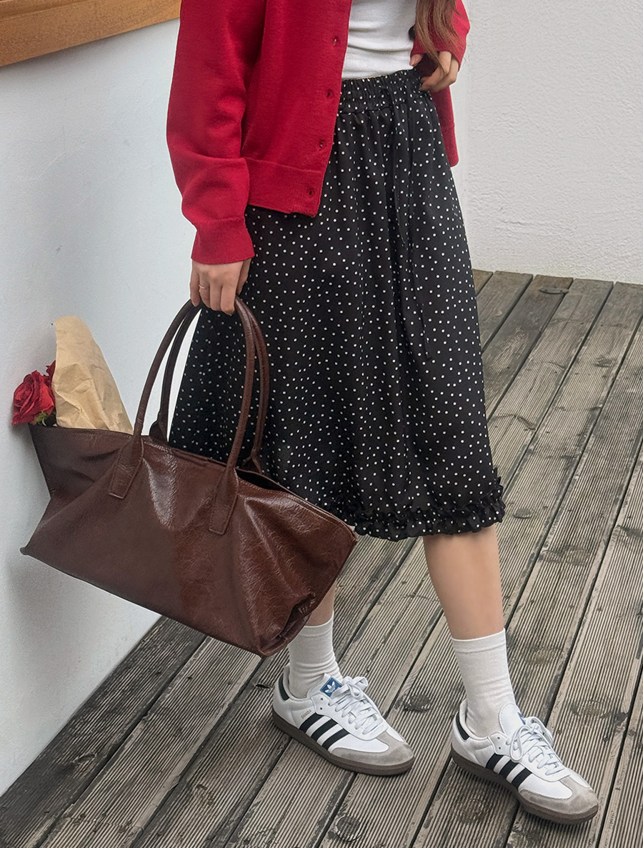 Irene 荷葉邊半身裙