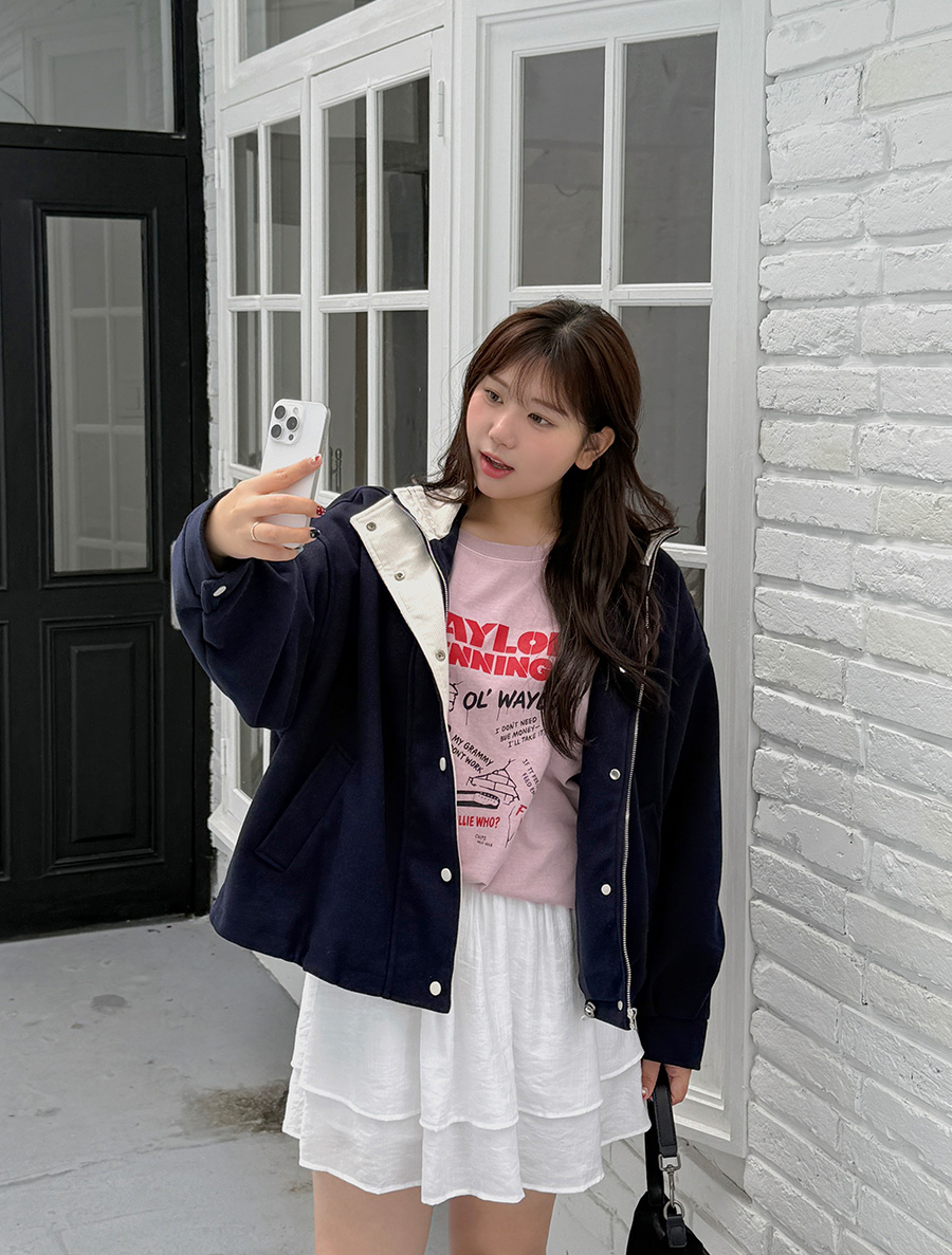 Mubuck 燈芯絨拼色套裝