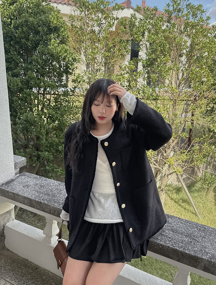 Todien 羊毛紐帶 純色外國女孩