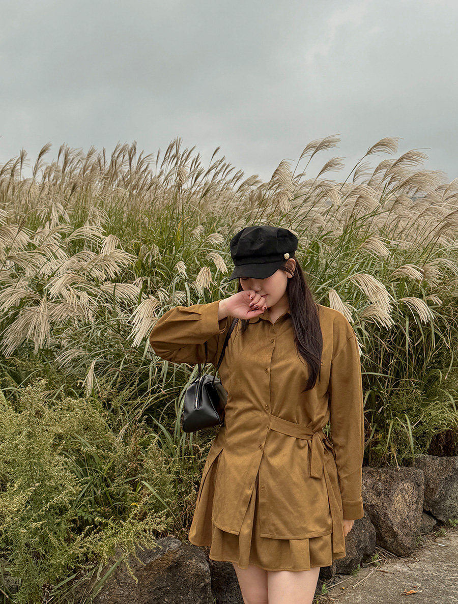 Onnyuhei 翻毛皮包裹團隊大衣