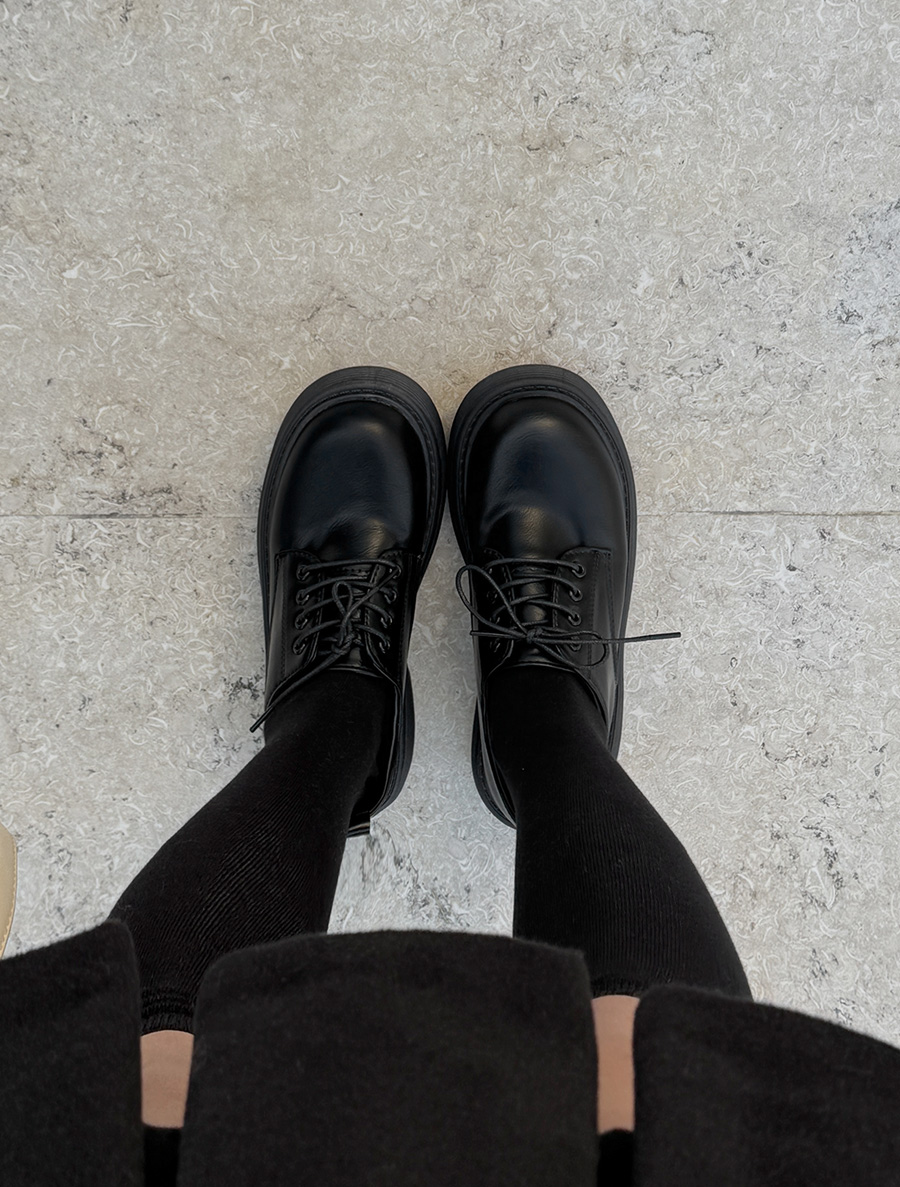 Fherre 皮革大包子鞋（4cm）