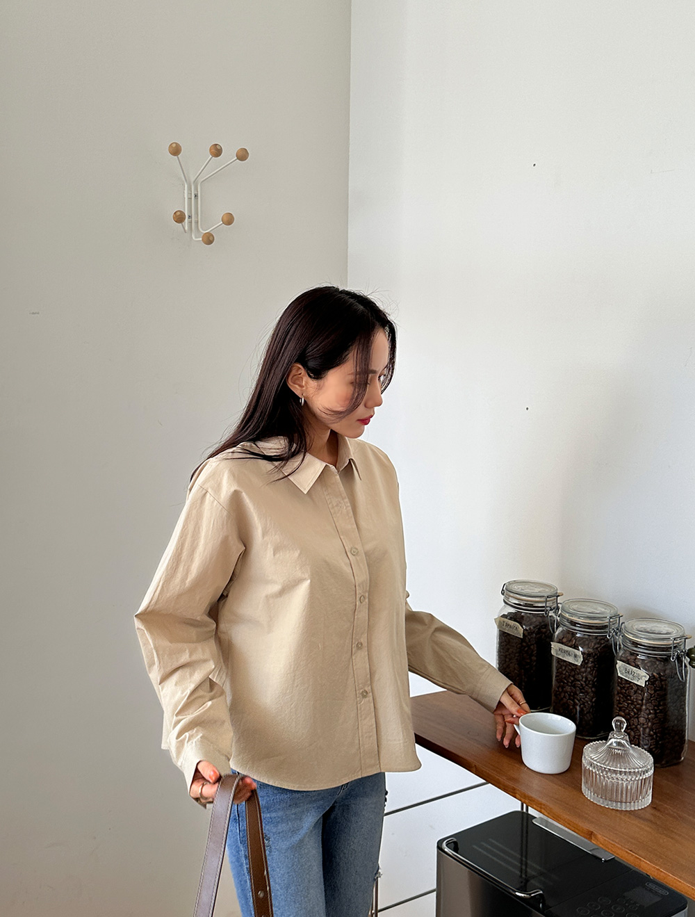 [EVELLET] Twomondy 不平衡棉質西式洋裝