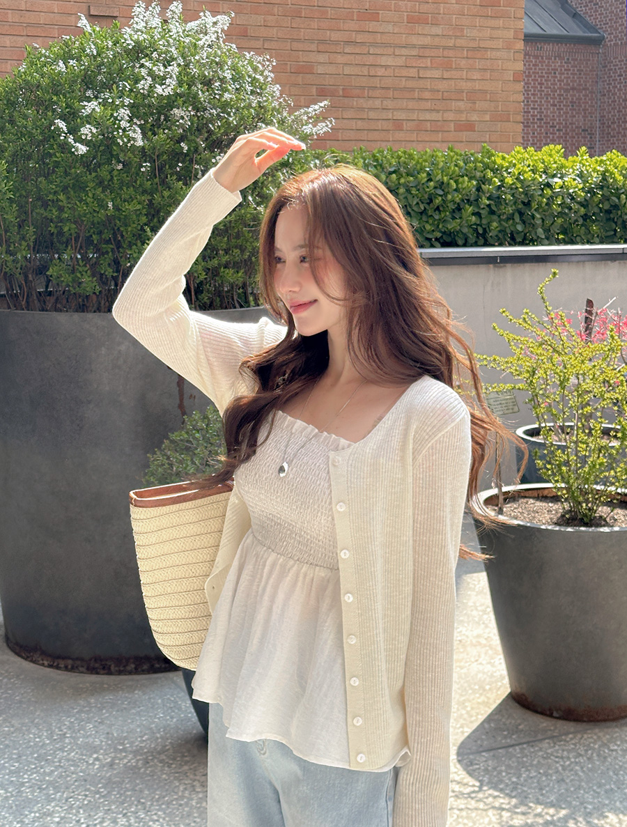 [EVELLET] Snez 羅紋圓頭開口腰帶