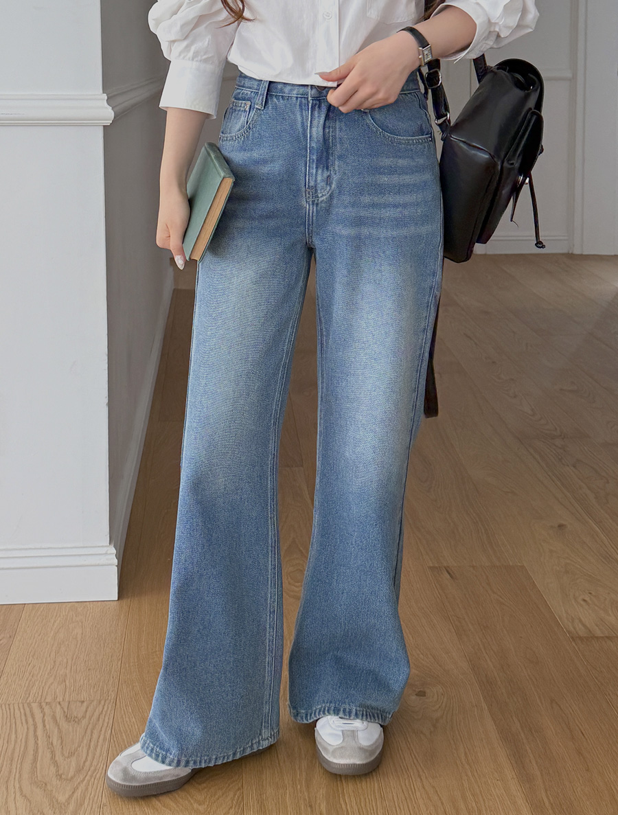 [日常短褲]Levero 寬喇叭長袖牛皮短褲