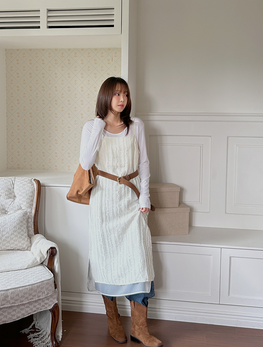 [EVELLET] Opera 分層緊身胸衣長連身裙