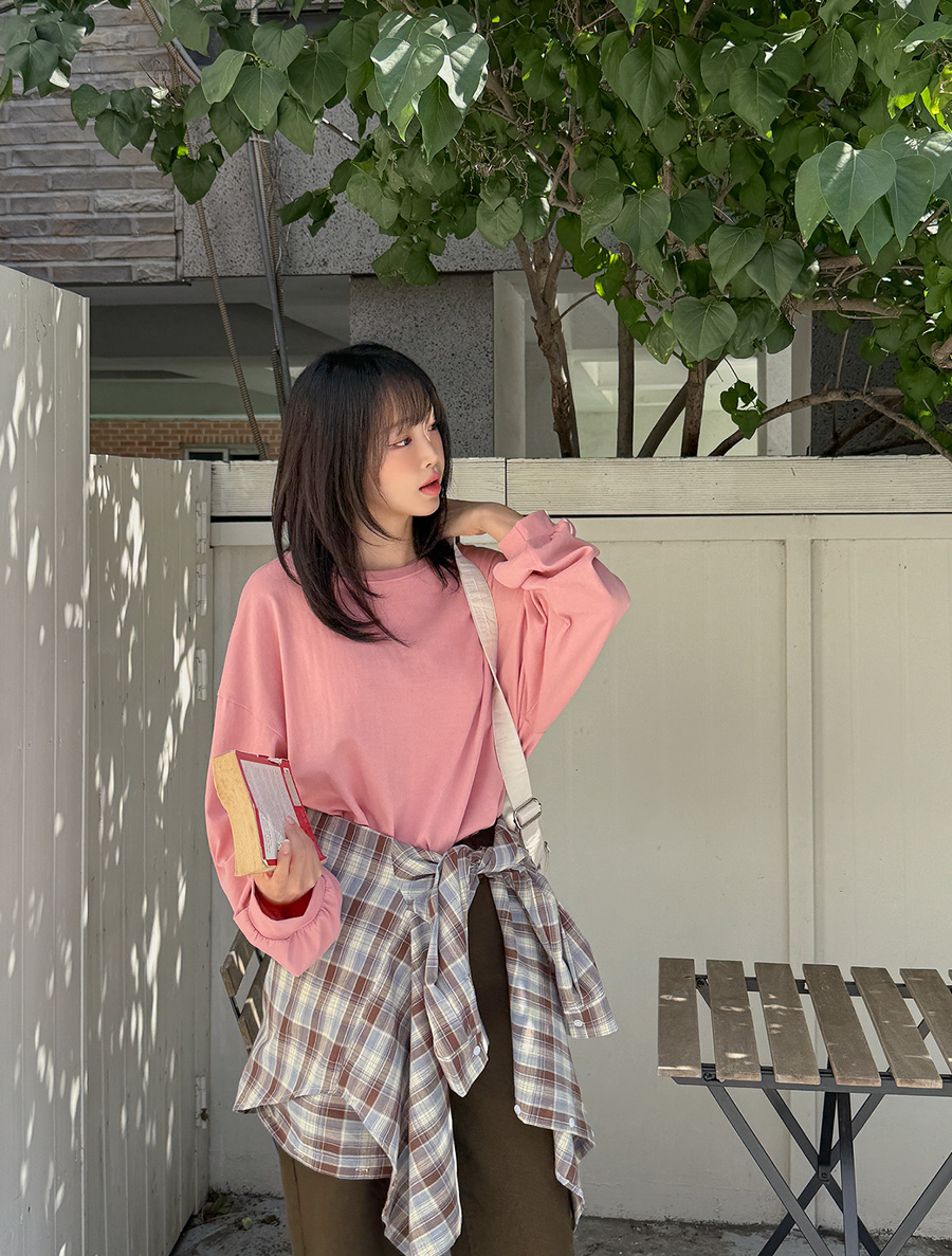 [EVELLET] Divya 棉絲寬T卹