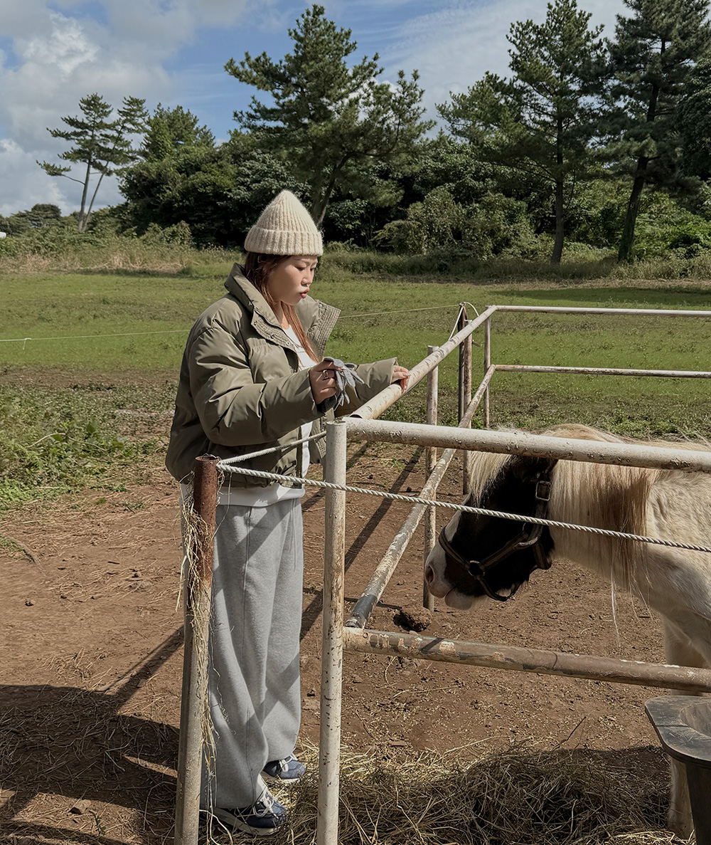 [EVELLET] Intmu Matte Cover 半短羽毛襯衫