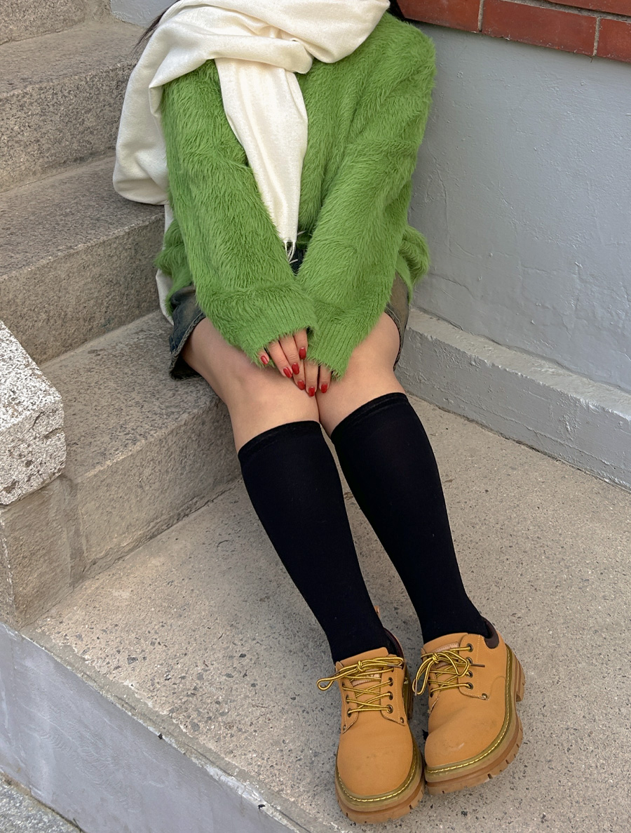 Qunilen 拉絲半絲襪