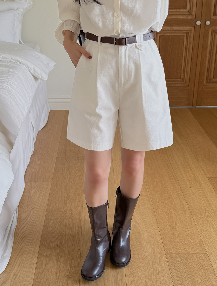 [EVELLET] Moiki Rendybone 皮帶套裝 棉質 4.5 褲