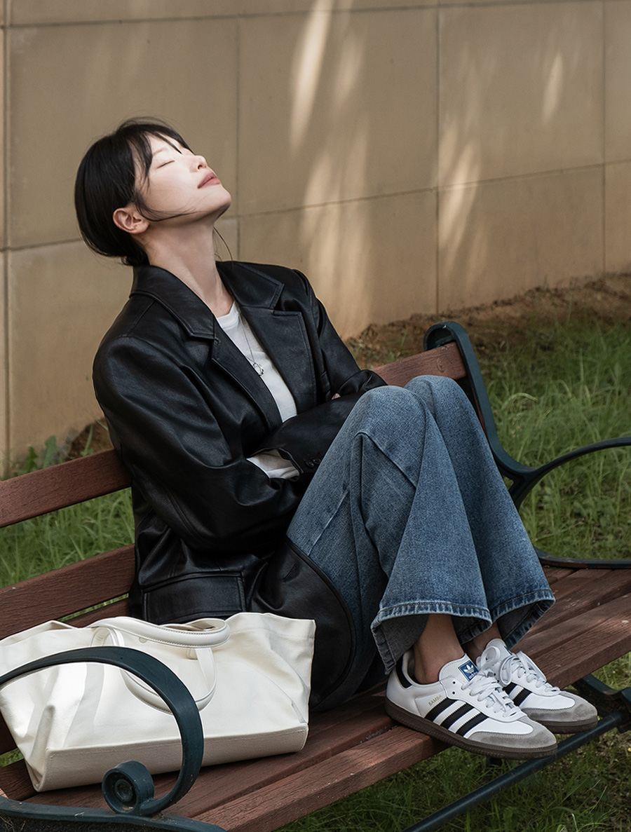 [EVELLET]Boyto 皮革款單身外掛女裝