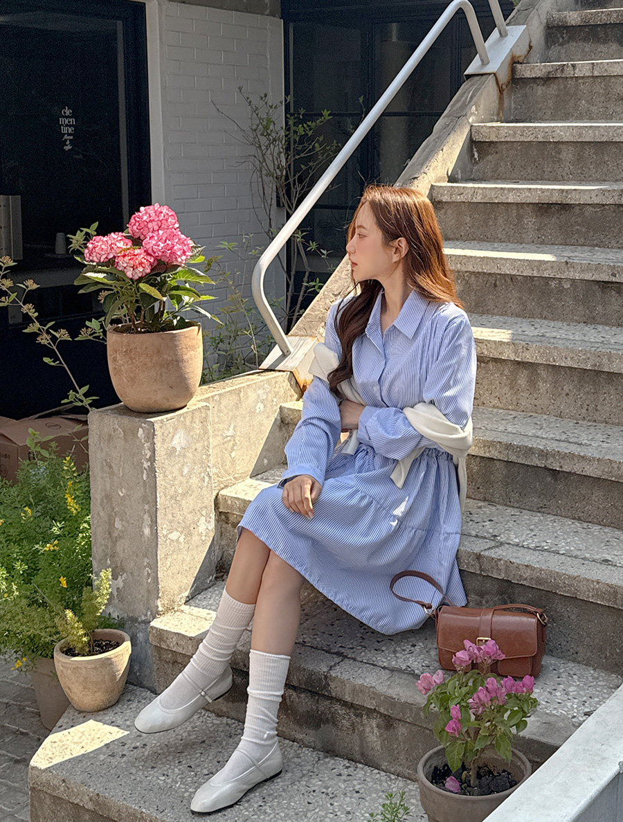 Ipua pin tuck 西式串領