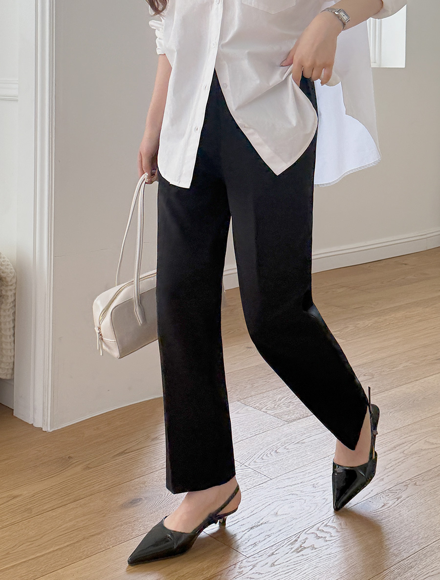 [EVELLET] D.I. 隱藏式綁帶，長度 8 部分，廣大長褲