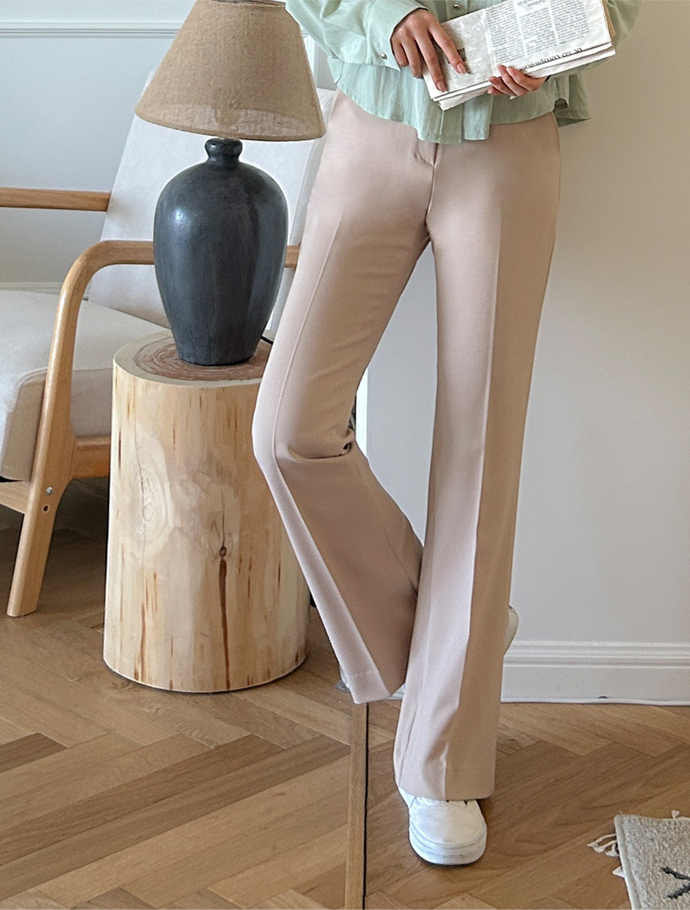 [日常褲] Kebeti 隱藏喇叭長褲