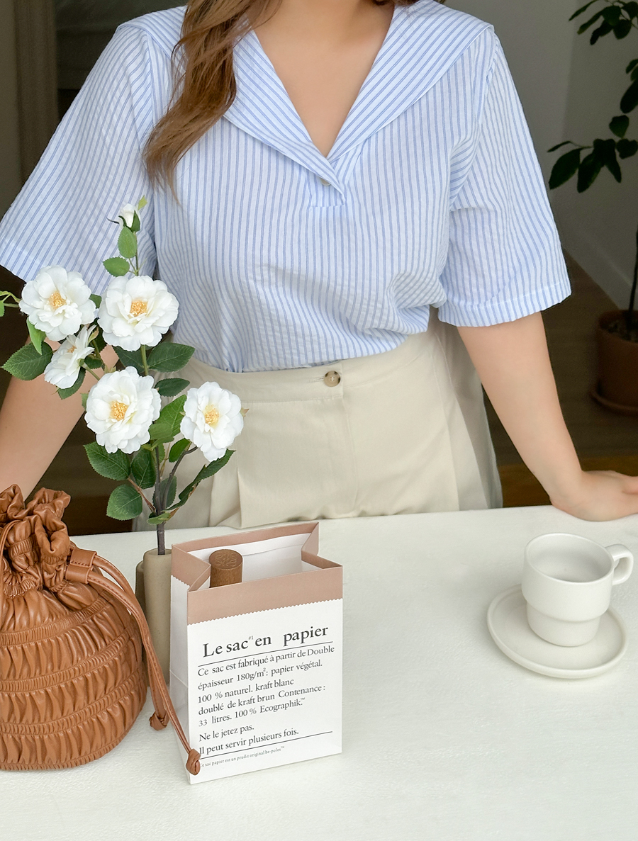 [EVELLET] Ringrime ST Sera領子雪紡衫