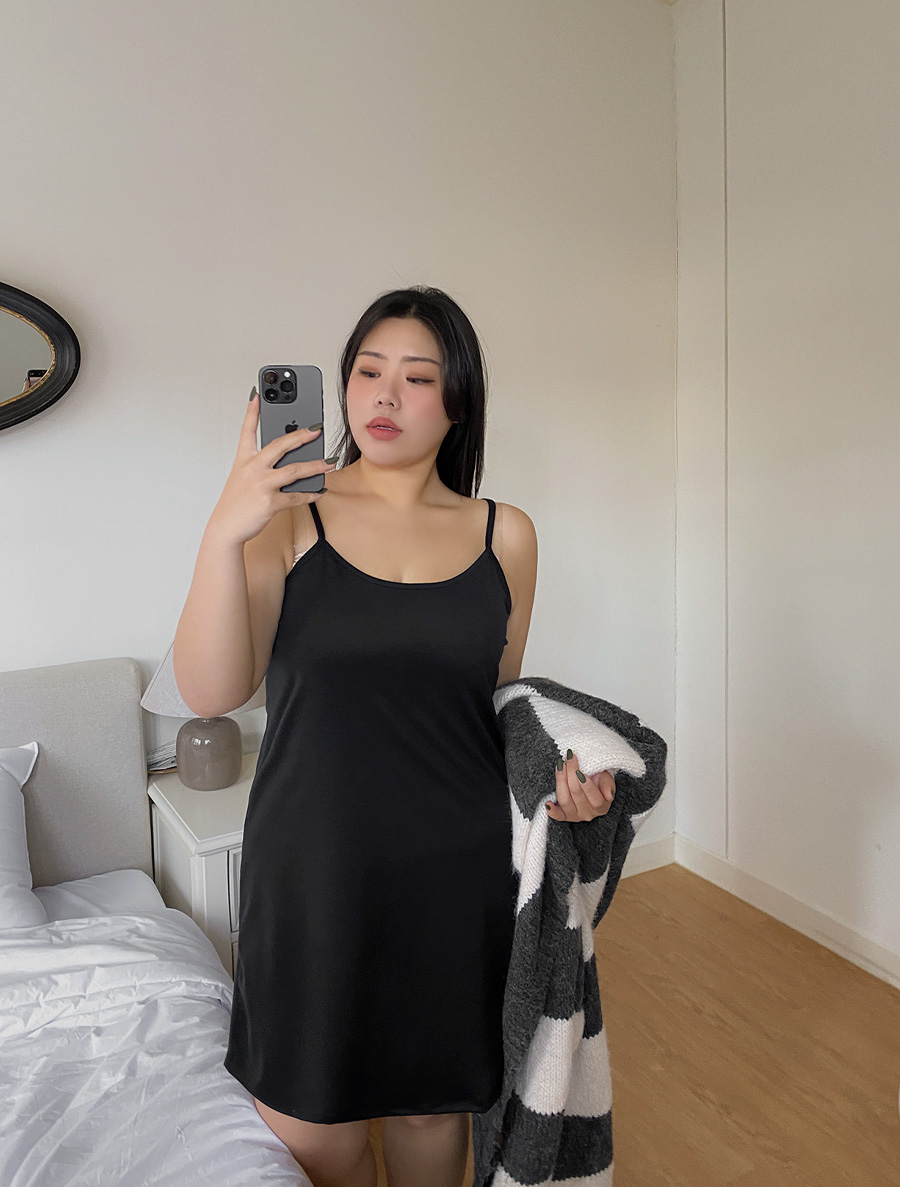 [EVELLET] 凱德絲質保暖袖連身裙