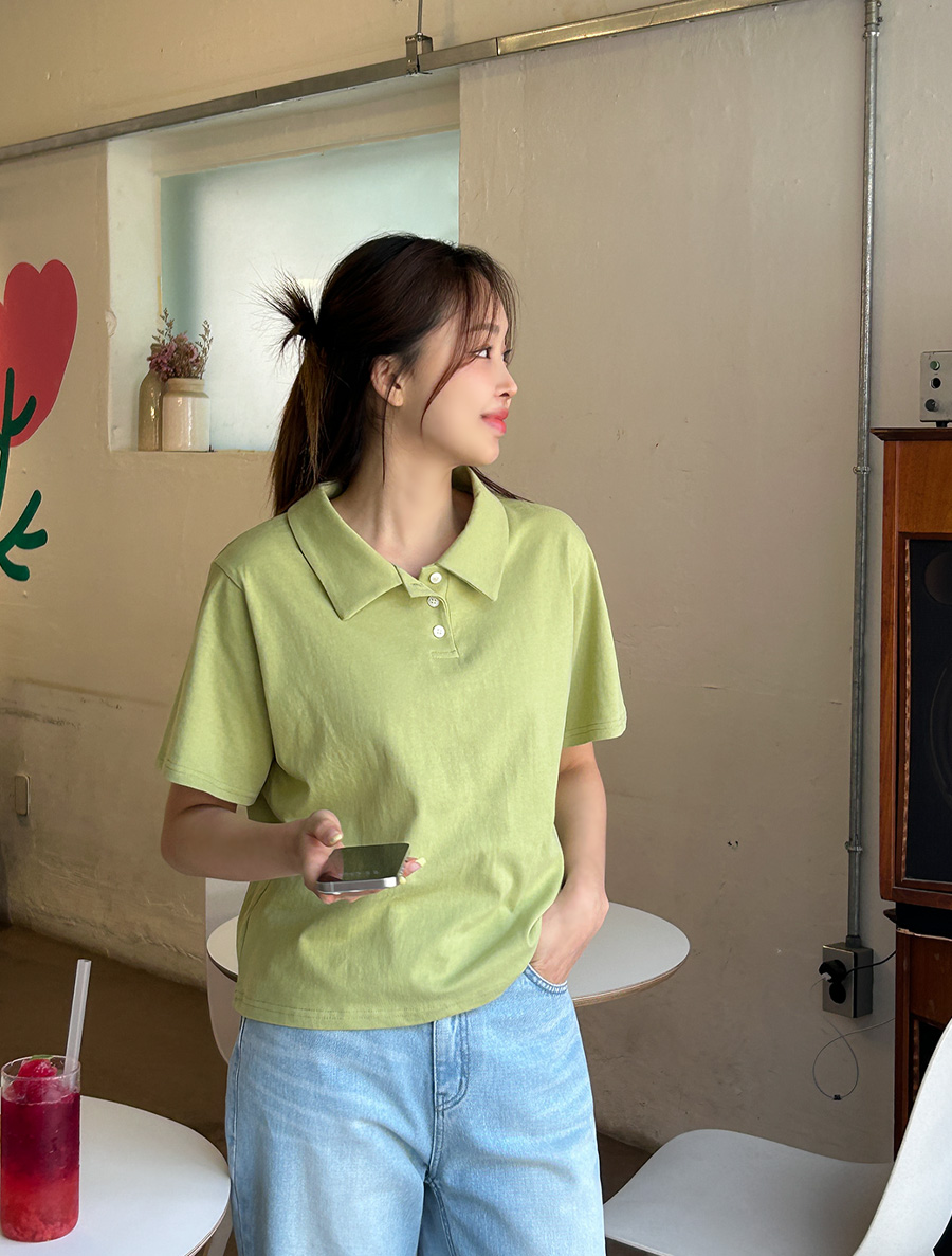 [EVELLET] Hiendy 紐扣頭撕裂