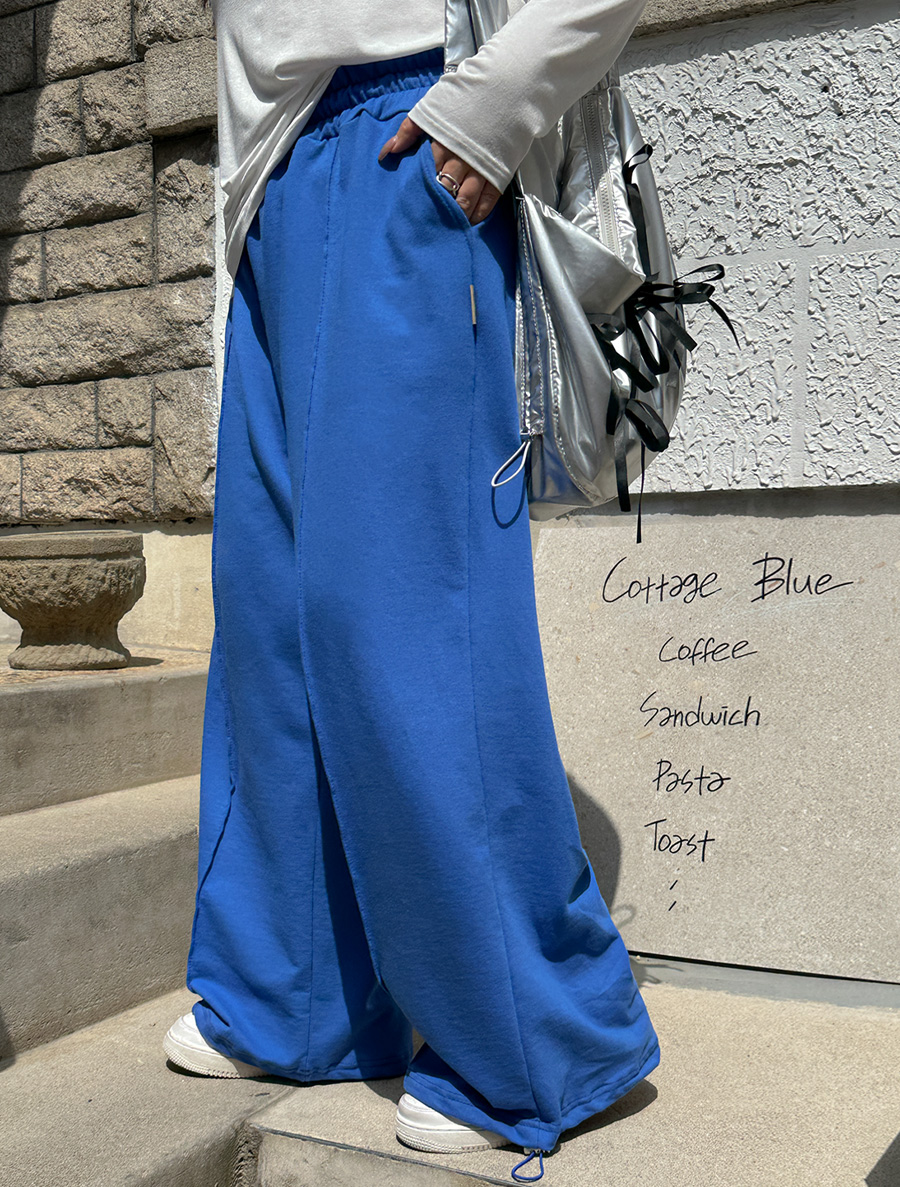 [EVELLET] Seniden 樹形剪裁腰帶長褲