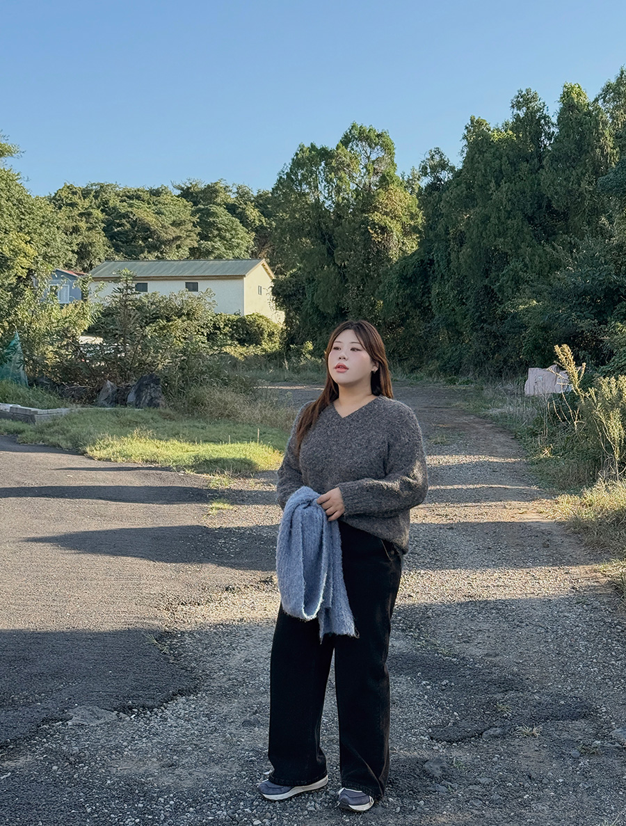 [日常褲] Del Yuna 拉絨牛仔褲