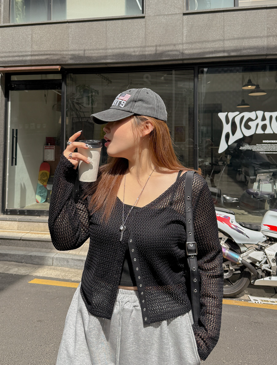 [EVELLET] 香根草 Golji 掛帶開襟衫套裝