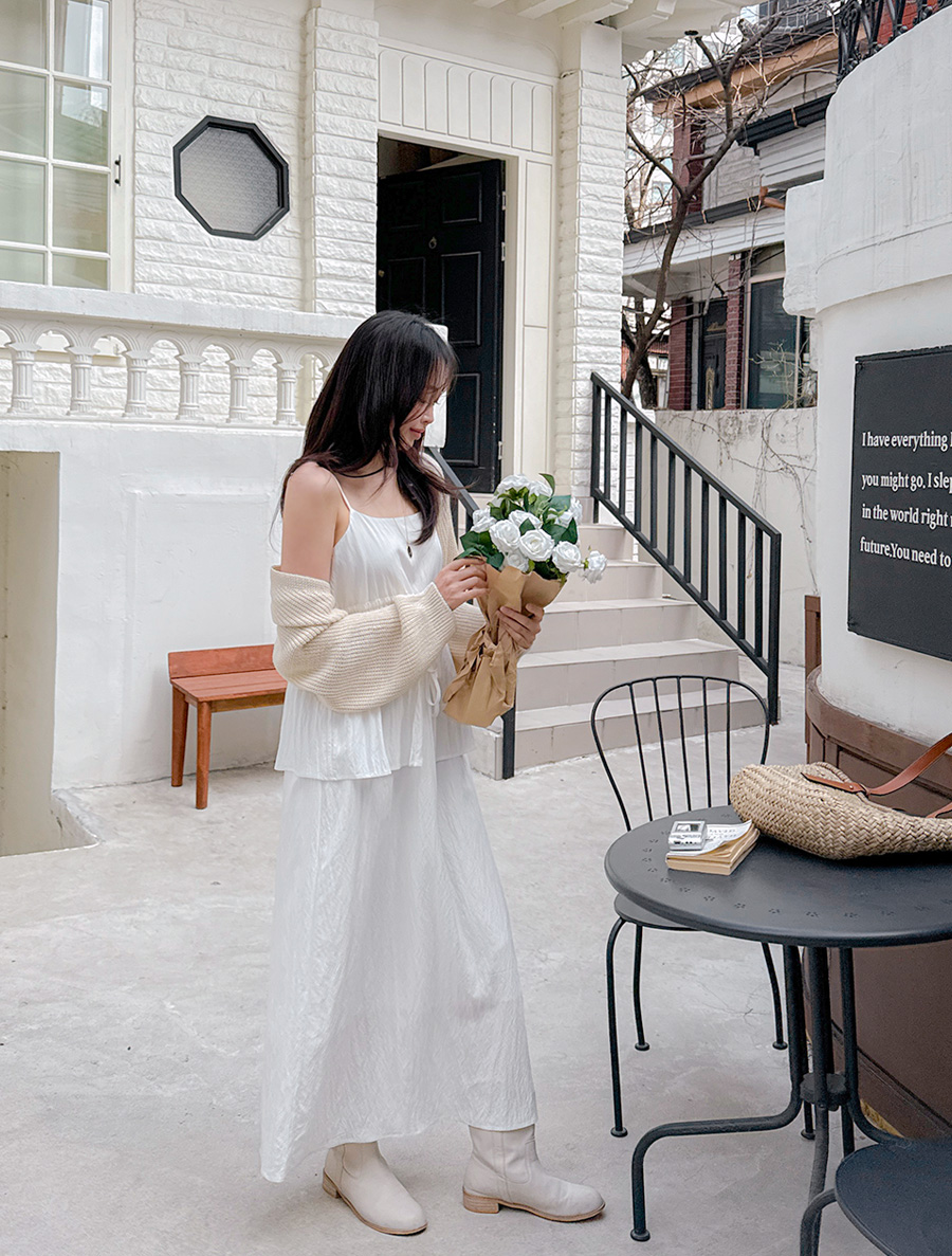 [EVELLET]Kiroro 開立緊身長洋裝