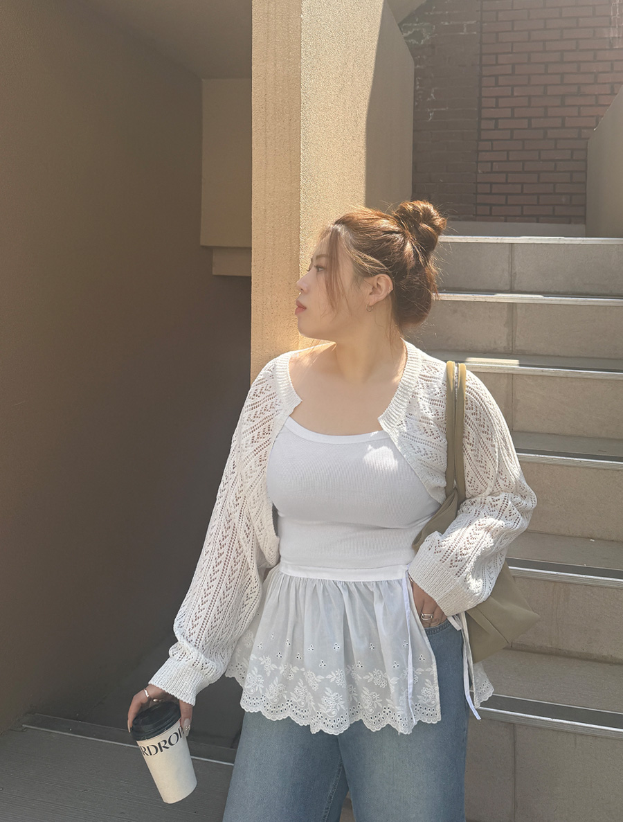 [EVELLET]Rotani 女士圍巾外套（不含衣服）