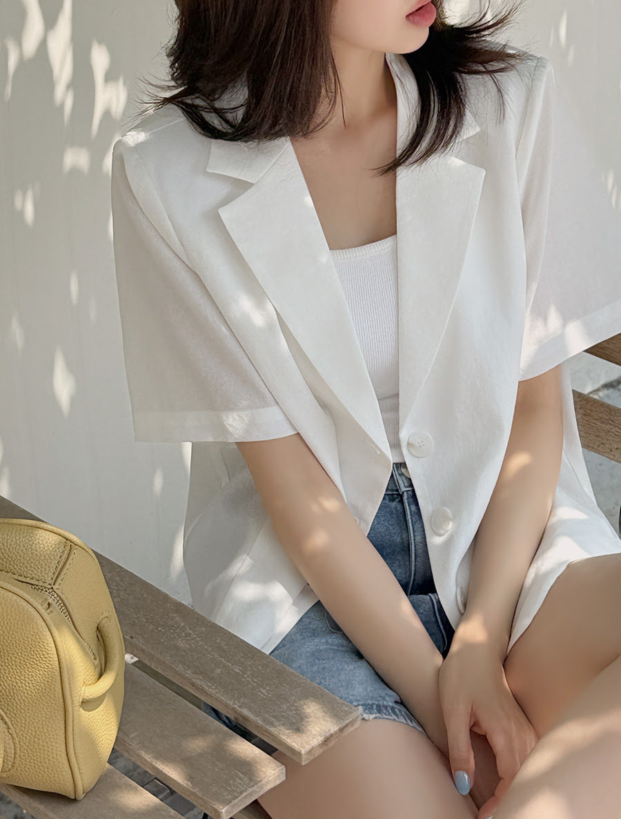 [EVELLET] Meiya 短袖半短外套