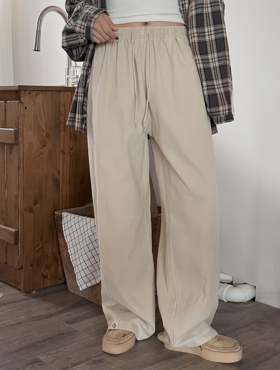 TNF 桃色羊毛雙褲