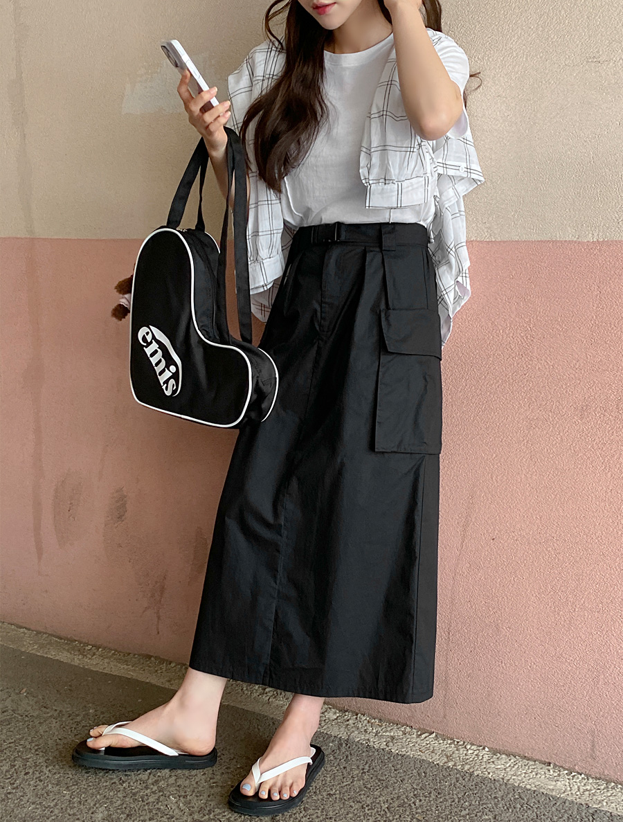 [EVELLET]Lamique工裝套裝長袖