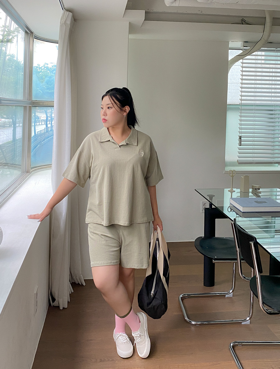 [EVELLET]巴託林PK刺繡運動套裝