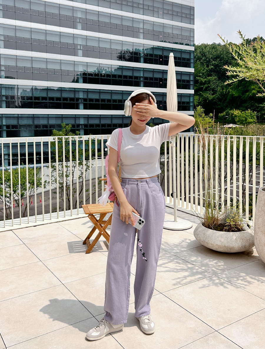 [EVELLET] Dion 棉麻寬褲