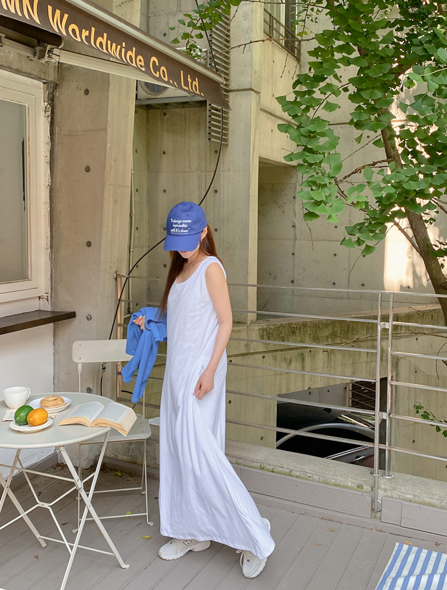 [EVELLET] Prie Slab 長袖連身裙