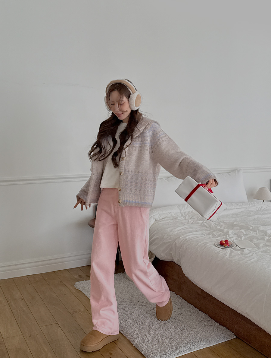 Buritz 拉絨寬棉褲（依長度）