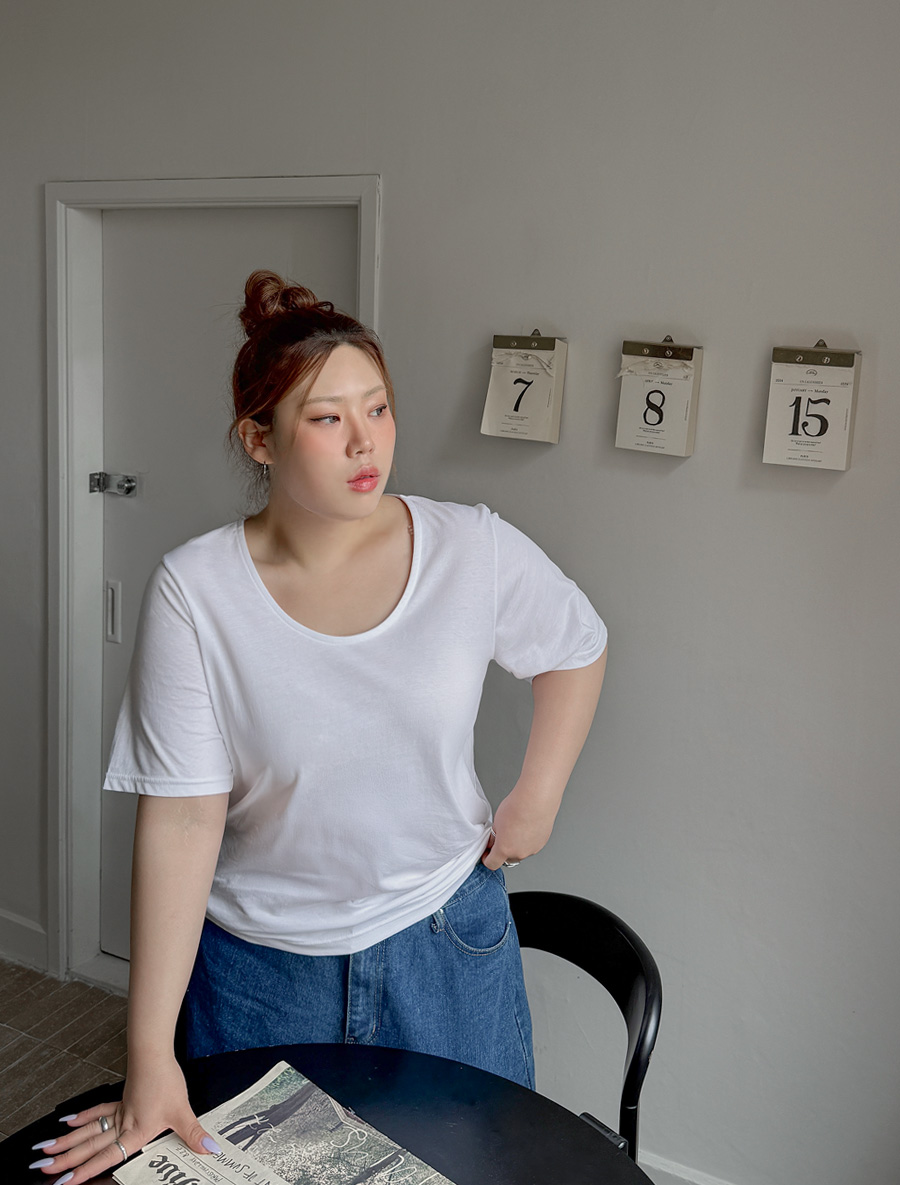 Beyouti U領基本款T卹