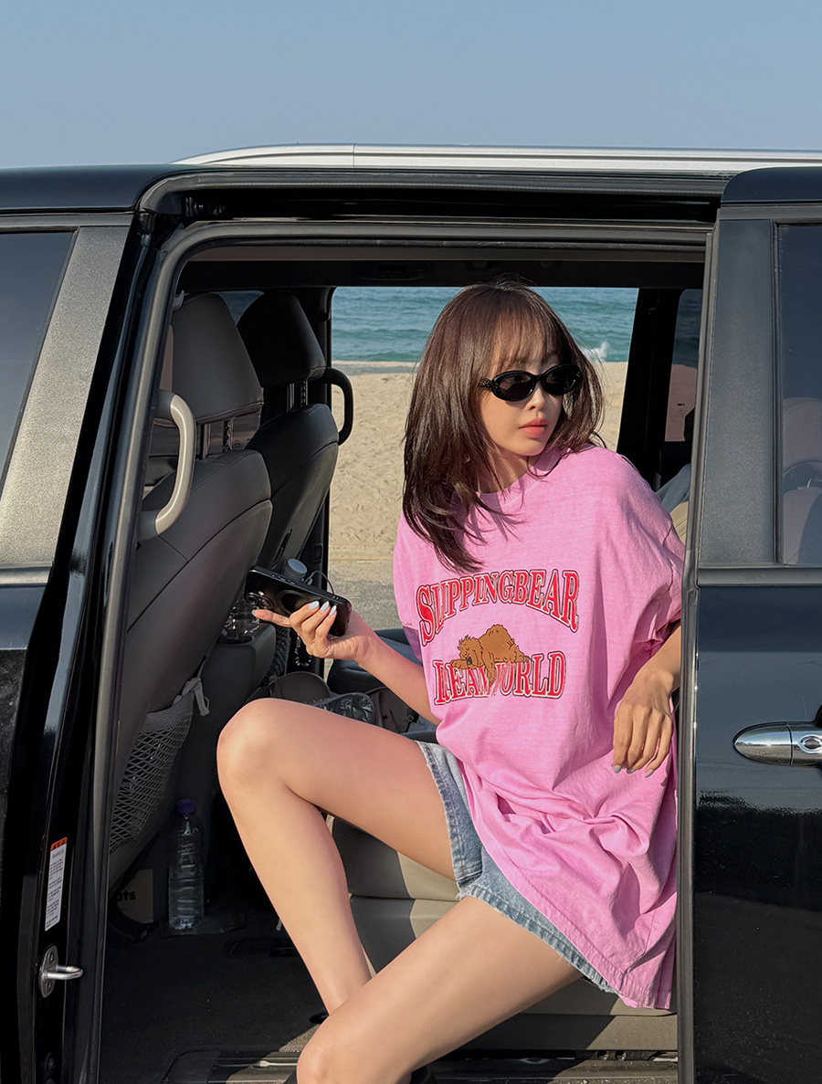 [EVELLET] Varian 顏料印花T卹