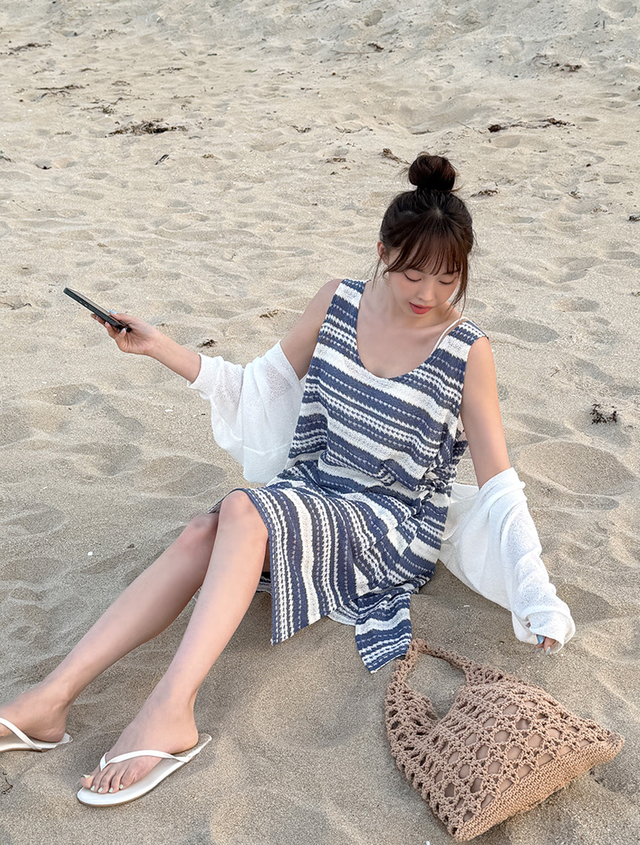 [EVELLET] Intia 鉤針編織西式連身裙